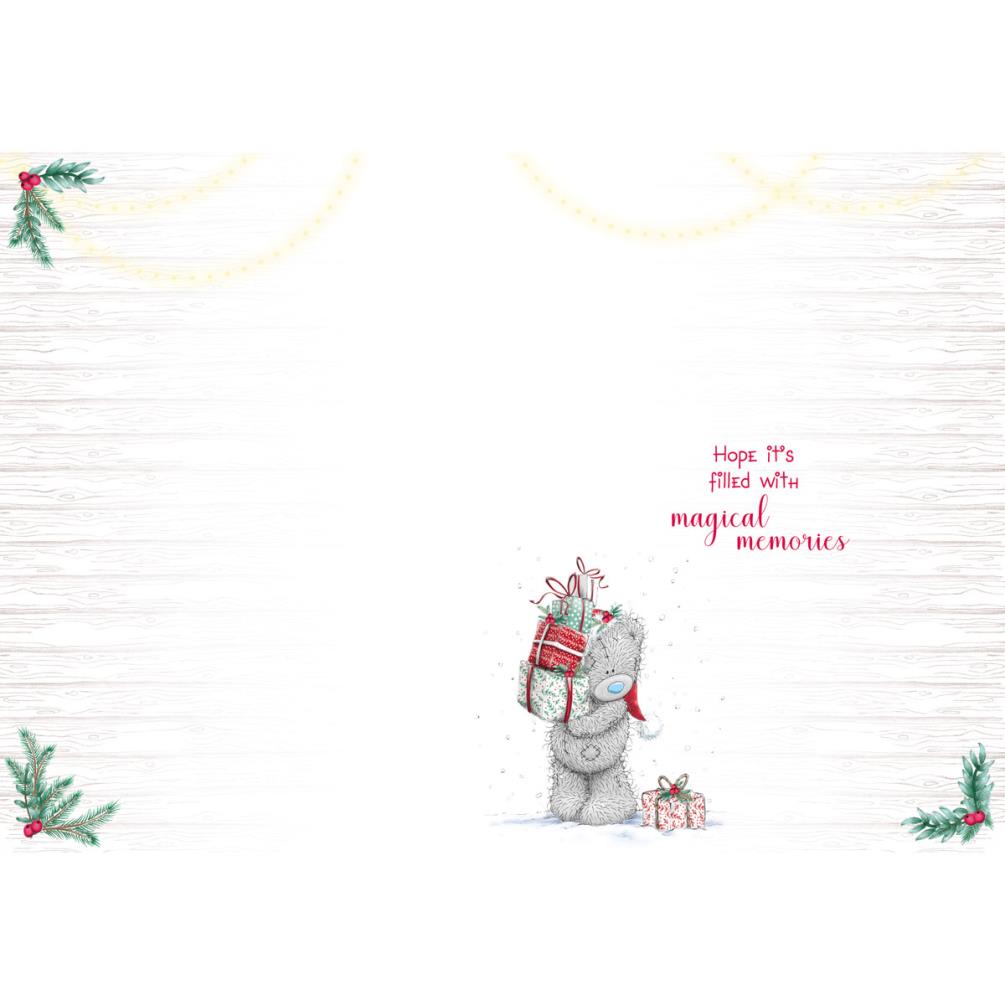 Just For You Me to You Bear Christmas Card Extra Image 1